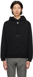 Courrèges Black Basic Hoodie