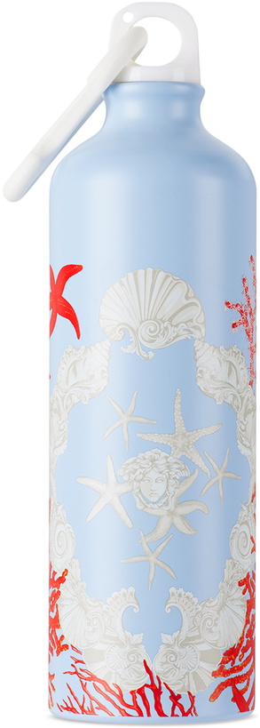 Photo: Versace Blue Barocco Sea Water Bottle