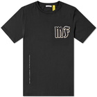 Moncler Genius - 7 Moncler Fragment Hiroshi Fujiwara - Embroidered Patch Back Print Tee