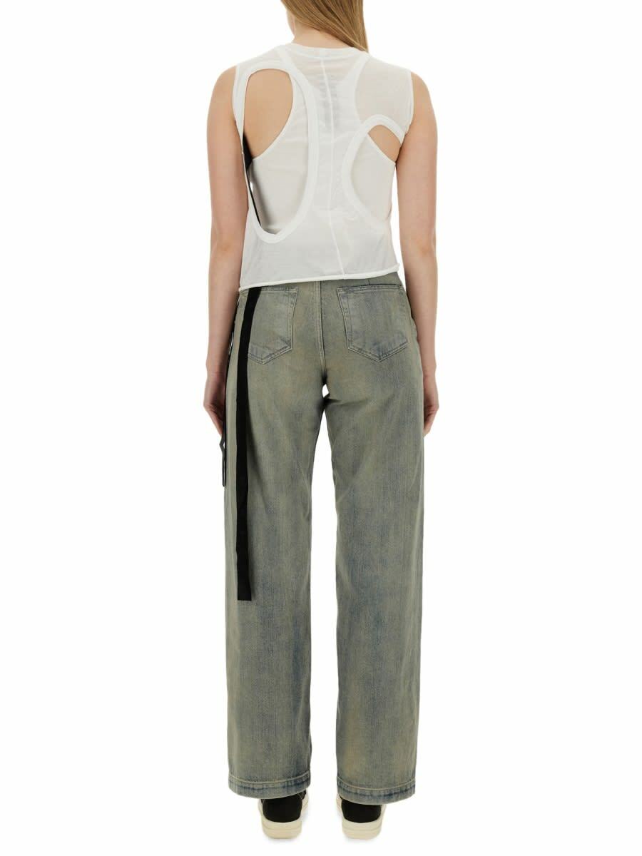 Rick Owens Drkshdw Black Collapse Cut Jeans Rick Owens Drkshdw Rick Owens Drkshdw Black Collapse Cut Jeans Rick Owens Drkshdw