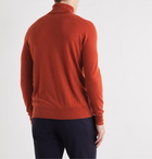 Loro Piana - Dolcevita Slim-Fit Baby Cashmere Rollneck Sweater - Red