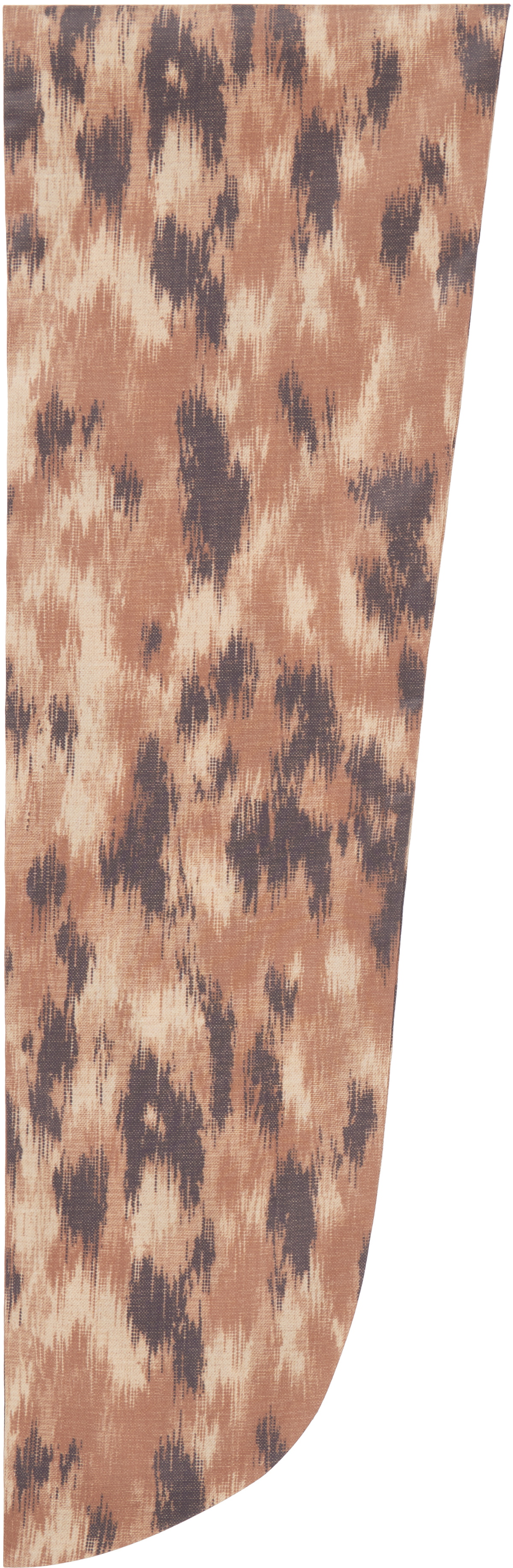 GANNI Brown Print Wrap Scarf