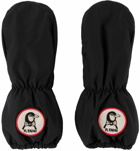 Mini Rodini Baby Black Alaska Gloves