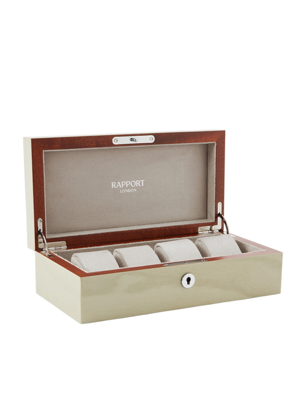 Photo: Rapport London - Heritage Lacquered Cedar Four-Piece Watch Box