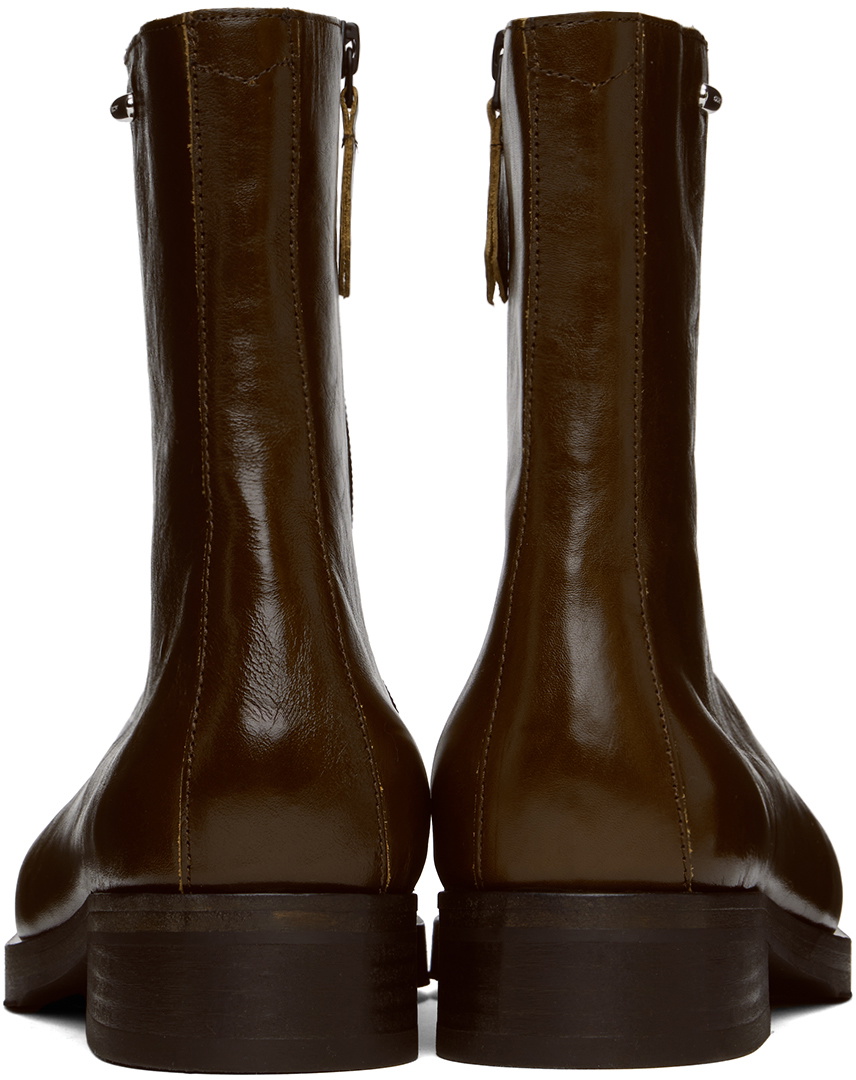OUR LEGACY Brown Camion Boots Our Legacy
