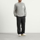 Represent Men's Logo Knit Jumper in Grey
