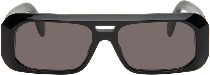 Photo: Palm Angels Black Willow Sunglasses