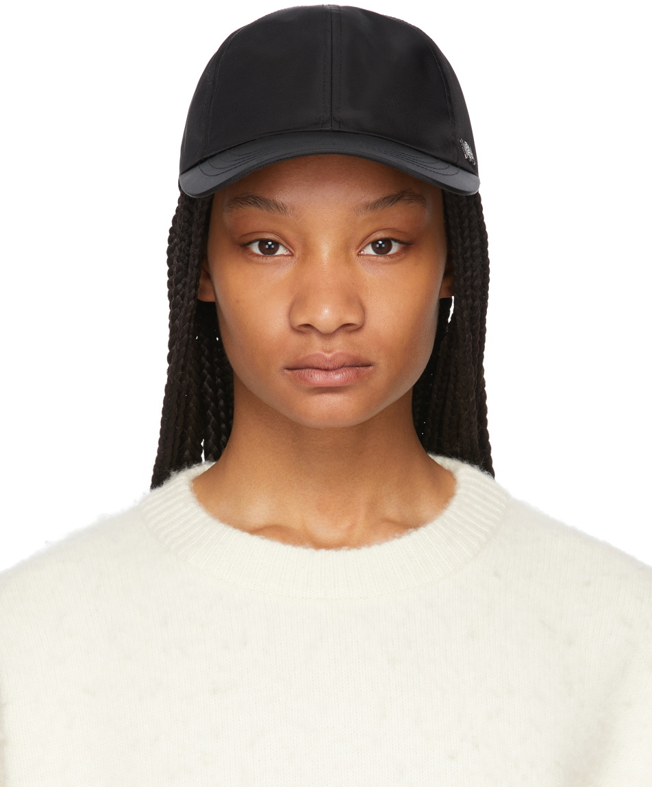 Totême Black Baseball Cap Toteme