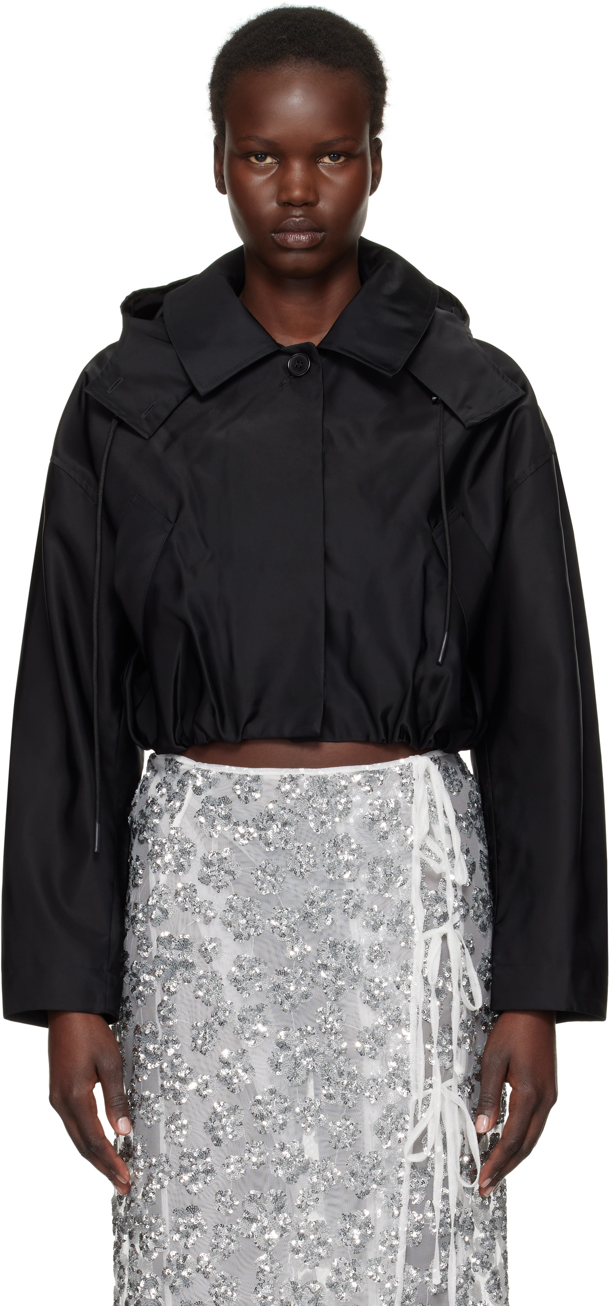 Cecilie Bahnsen Black Vivi Jacket Cecilie Bahnsen