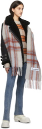Acne Studios Black Shearling Velocite Jacket