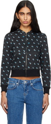 Sandy Liang Navy Cardamom Hoodie