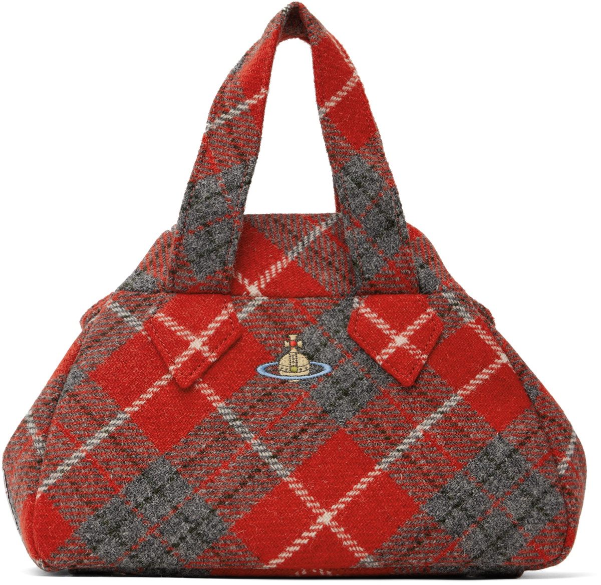 Vivienne Westwood Red Archive Medium Yasmine Bag Vivienne