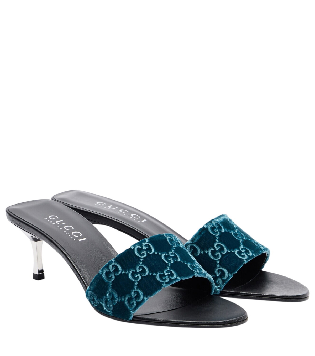 Gucci Green Interlocking G Sandals Gucci