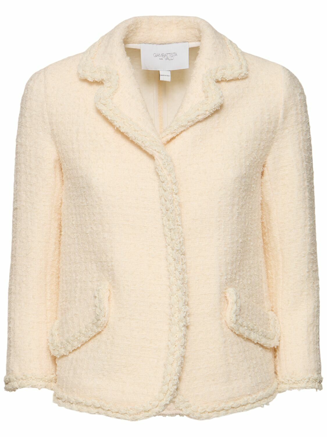コート GIAMBATTISTA VALLI CHECKED BOUCLE COAT 21540827_51474674_600.jpg