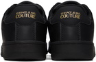 Versace Jeans Couture Black Brooklyn V-Emblem Sneakers