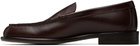 Common Projects Brown Minimal Loafers