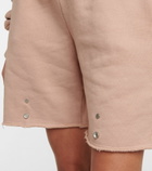 Les Tien - Snap Front cotton shorts
