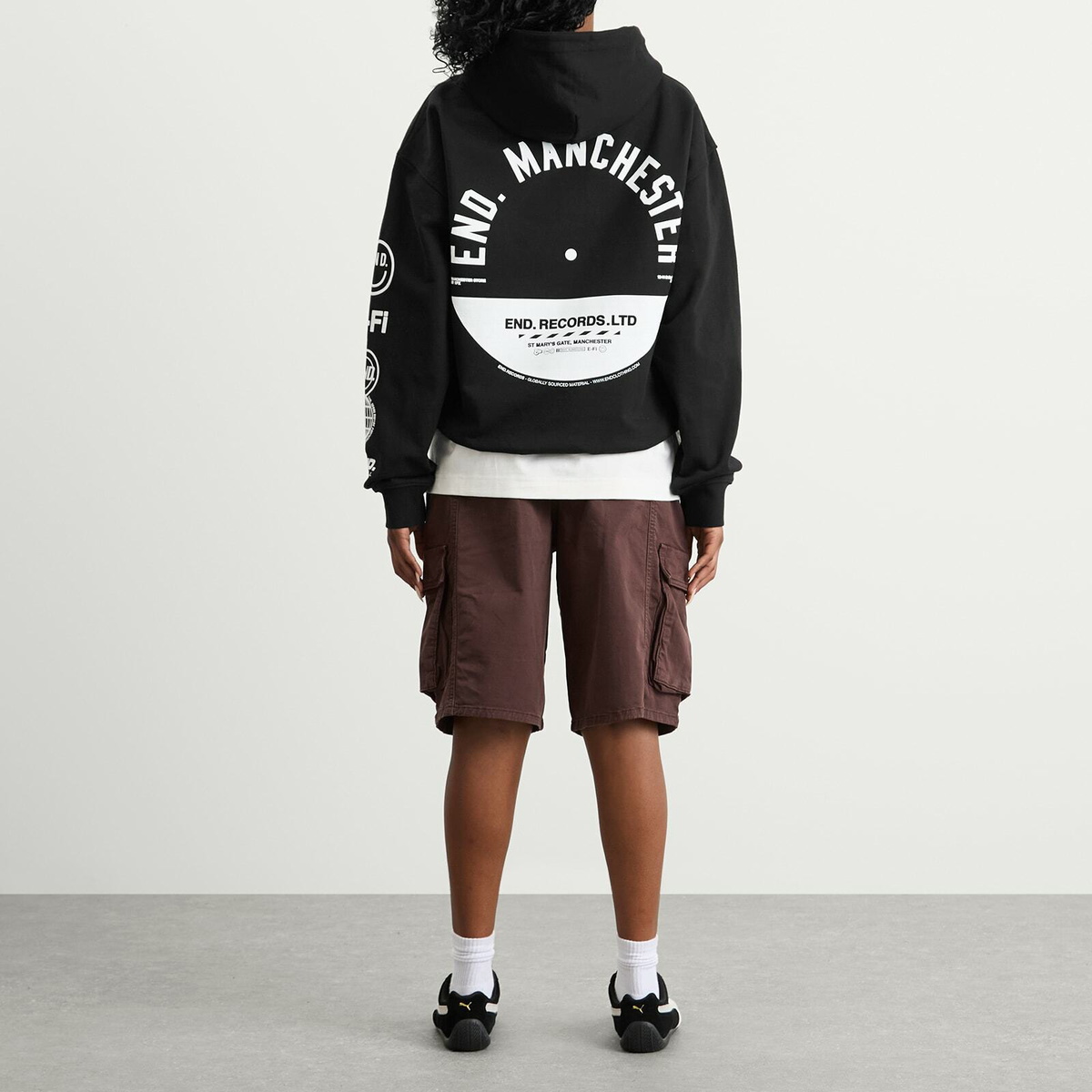END. City Series 2.0 Manchester Hoodie in Black