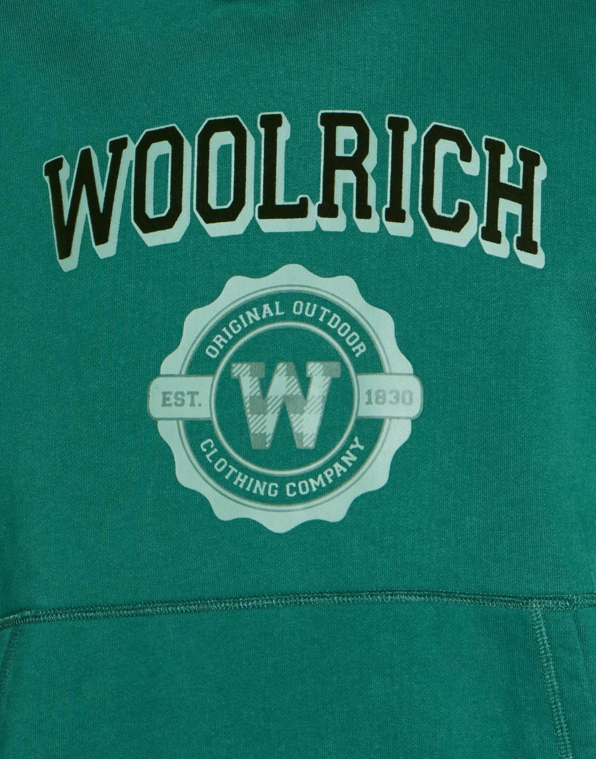 Woolrich Mens Sweatshirt in Green