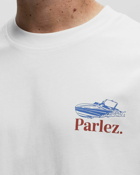 Parlez Sol T Shirt White - Mens - Shortsleeves