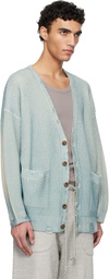 R13 Blue Oversized Cardigan