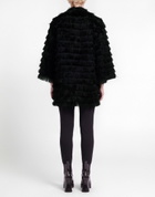 Alberta Ferretti Womens Overcoat & Trench Coat in Black