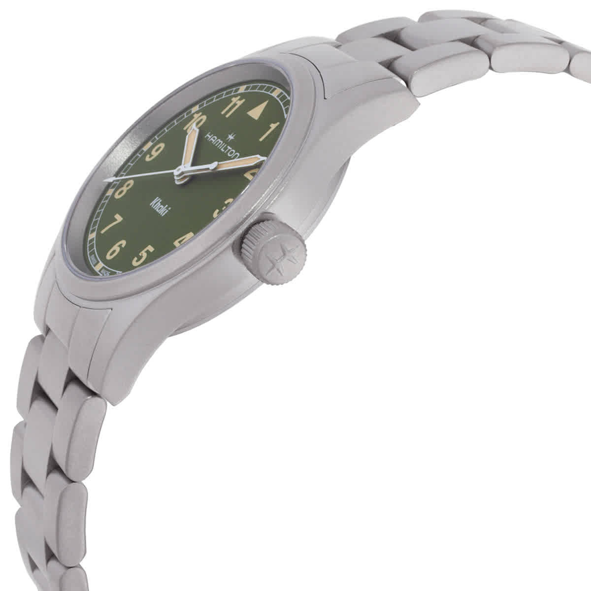 Hamilton Quartz Green Dial Ladies Watch H69301160