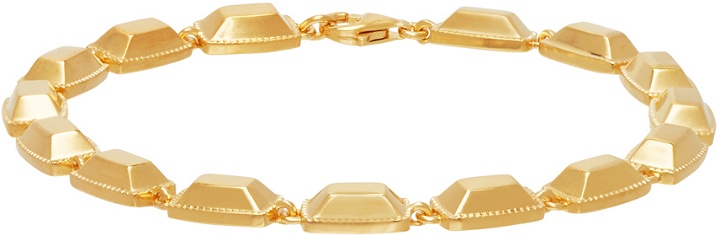 Photo: Dear Letterman SSENSE Exclusive Gold 'The Jari' Bracelet
