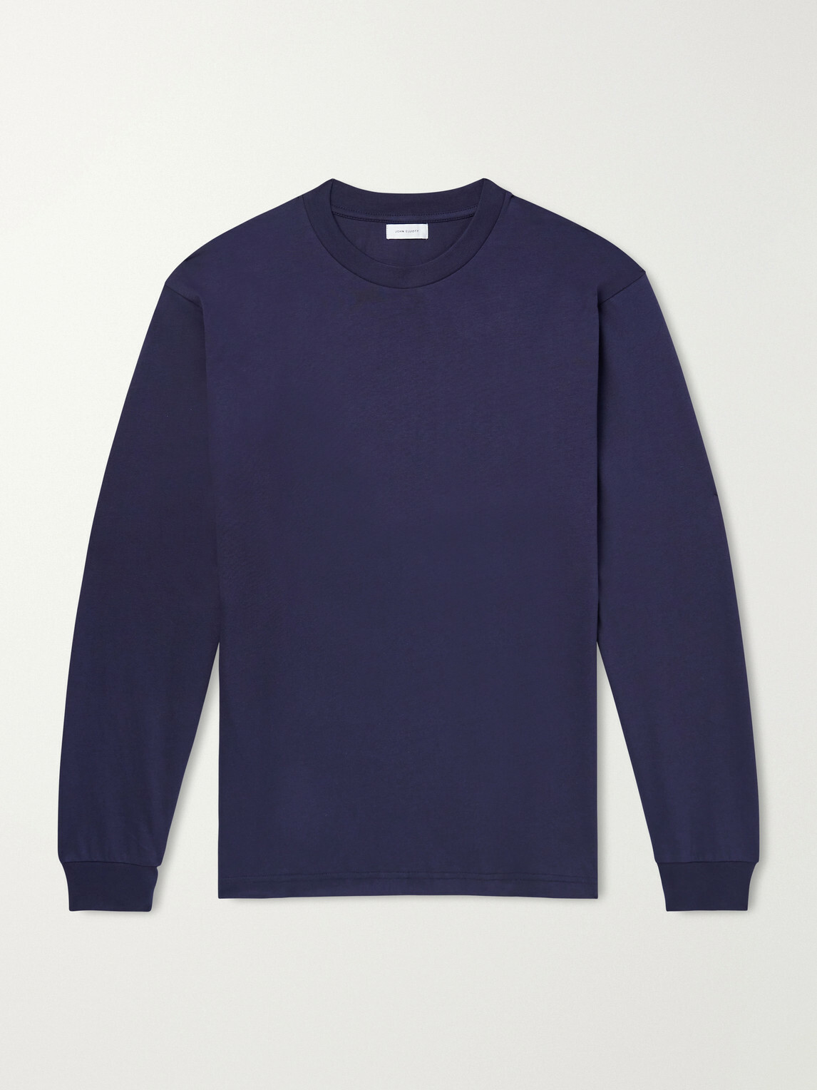 John Elliott - Oversized Cotton-Jersey T-Shirt - Blue