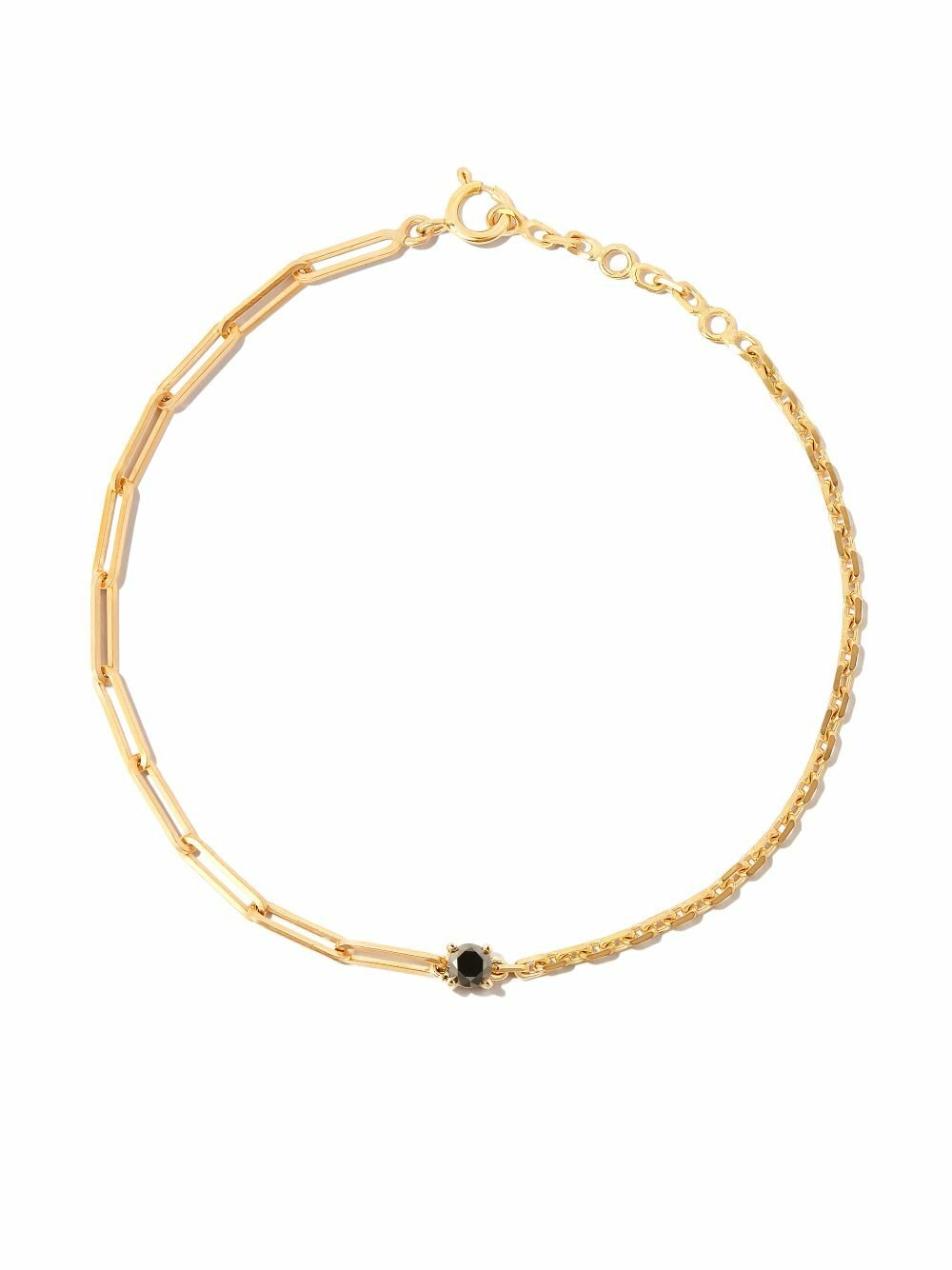 Yvonne Léon 18K Yellow Gold Diamond Chain Bracelet