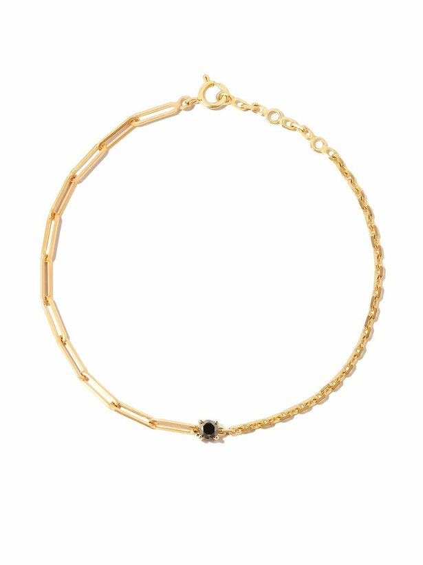 Photo: Yvonne Léon 18K Yellow Gold Diamond Chain Bracelet