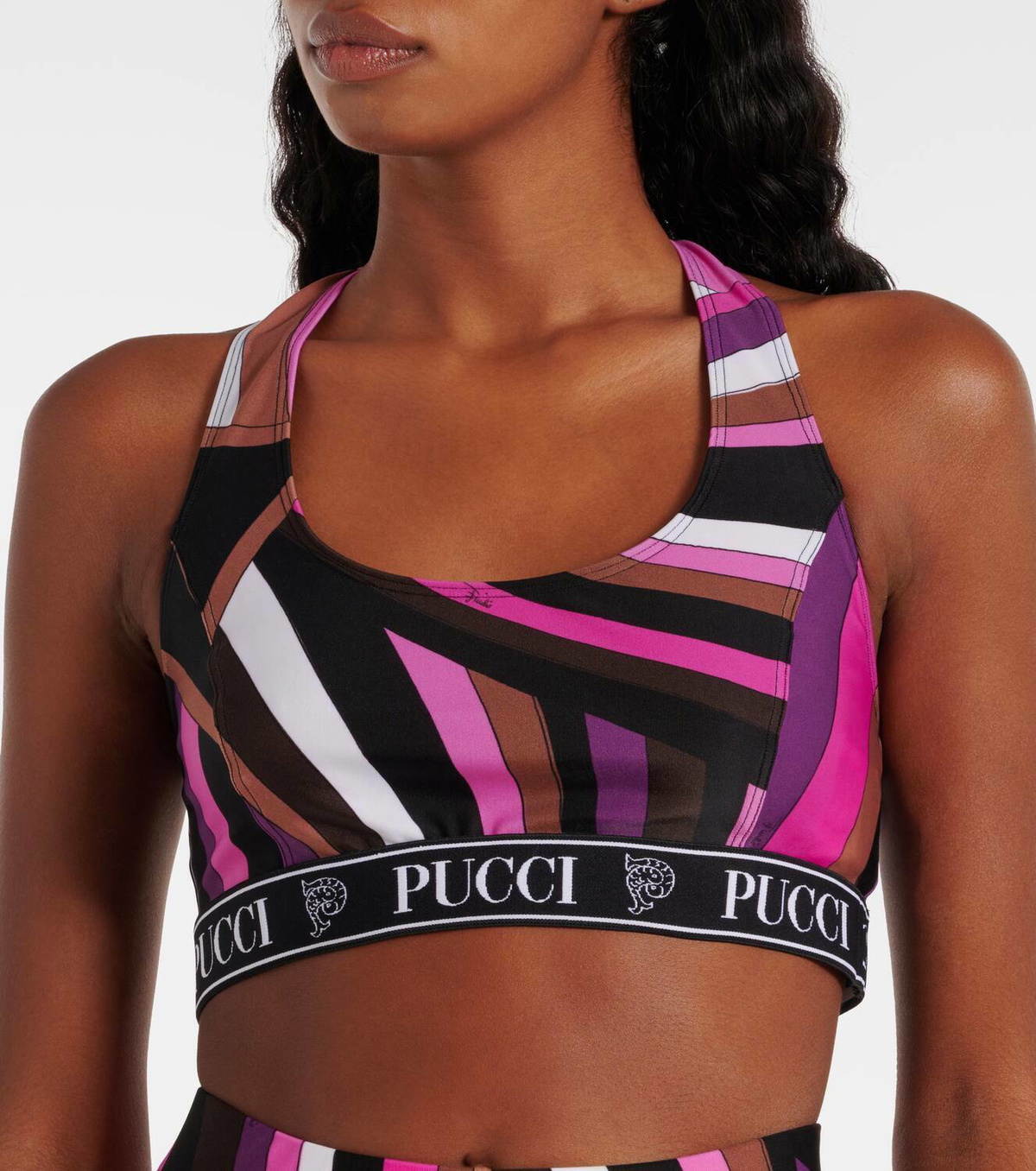 Pucci Iride sports bra