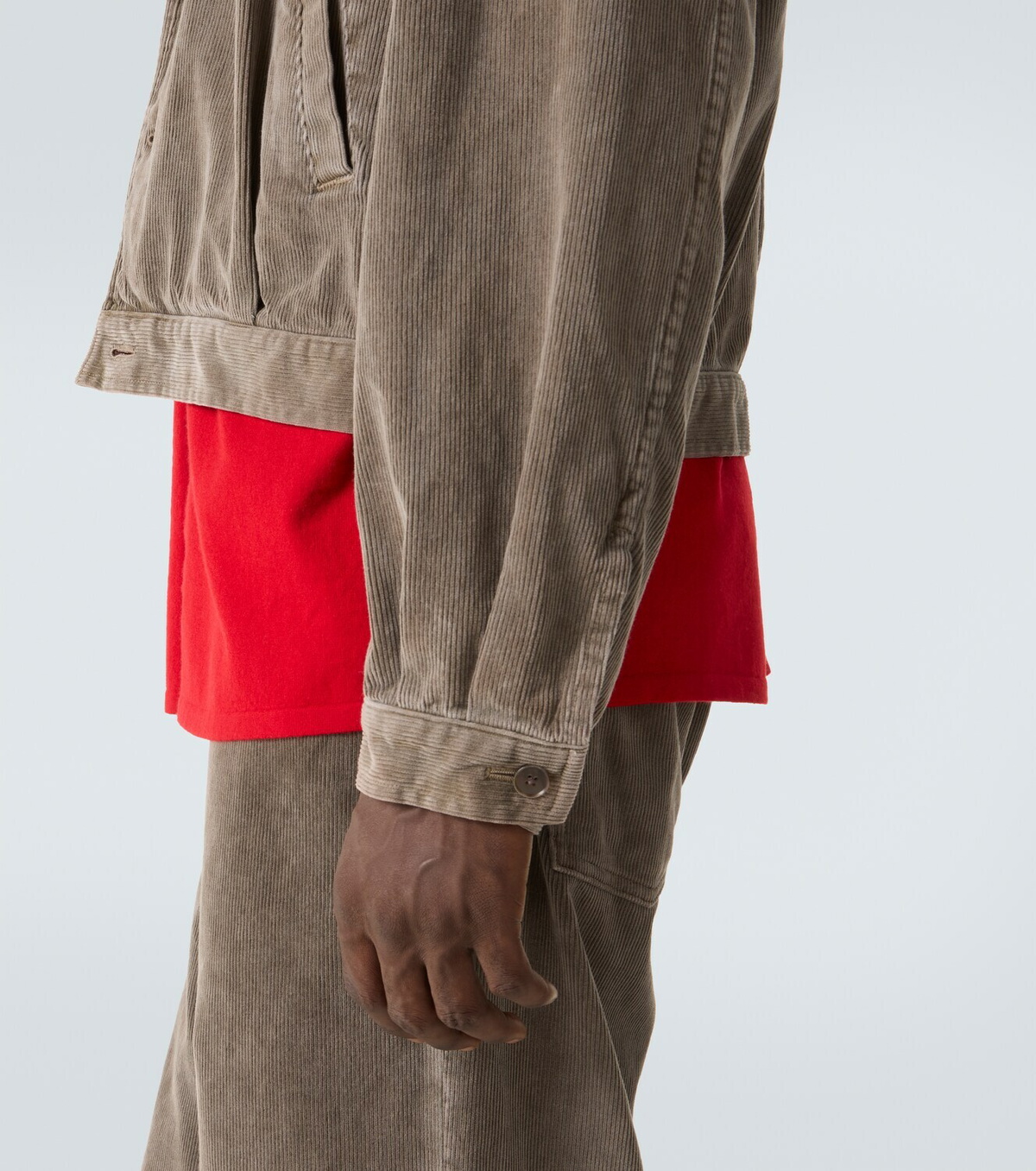 Auralee Cotton corduroy blouson jacket Auralee