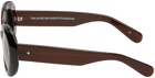 TAKAHIROMIYASHITA TheSoloist. Brown Kurt Sunglasses