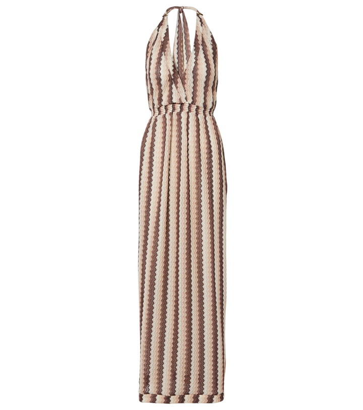 Photo: Melissa Odabash Mariah knitted maxi dress