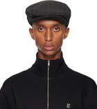 VAQUERA Gray Newsboy Suiting Cap