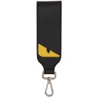 Fendi Black Small Bag Bugs Keychain