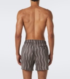 Frescobol Carioca Rio printed swim trunks
