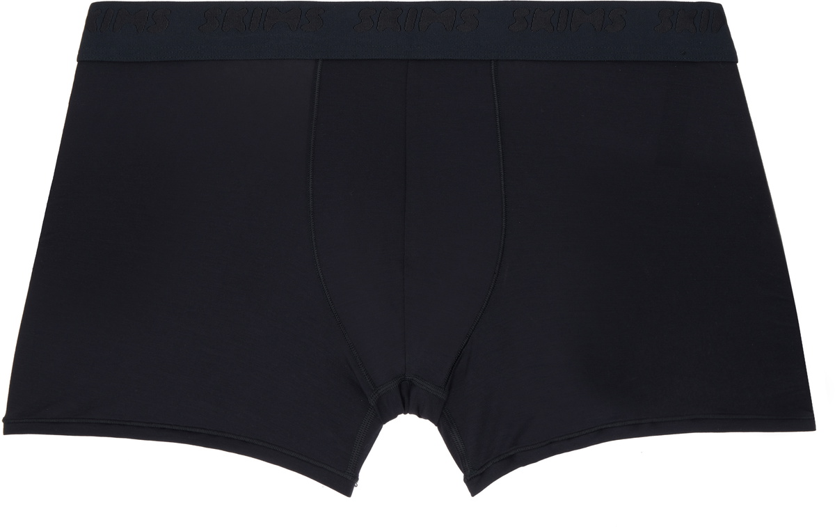 SKIMS Three-Pack Black SKIMS Stretch 3 Boxer Briefs