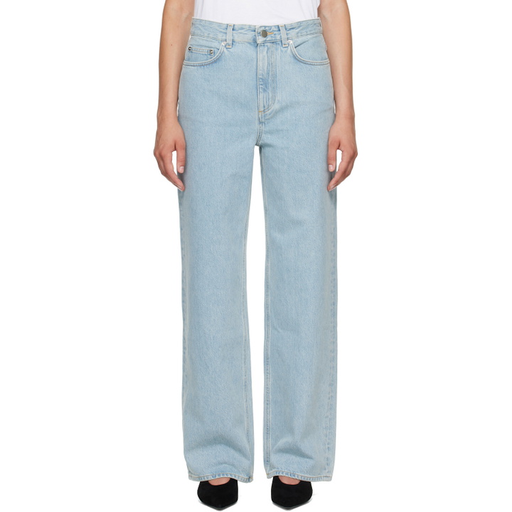 Photo: Loulou de Saison Blue MICO Wide Leg Jeans