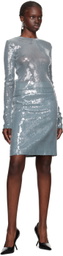 16Arlington Blue Wile Midi Skirt