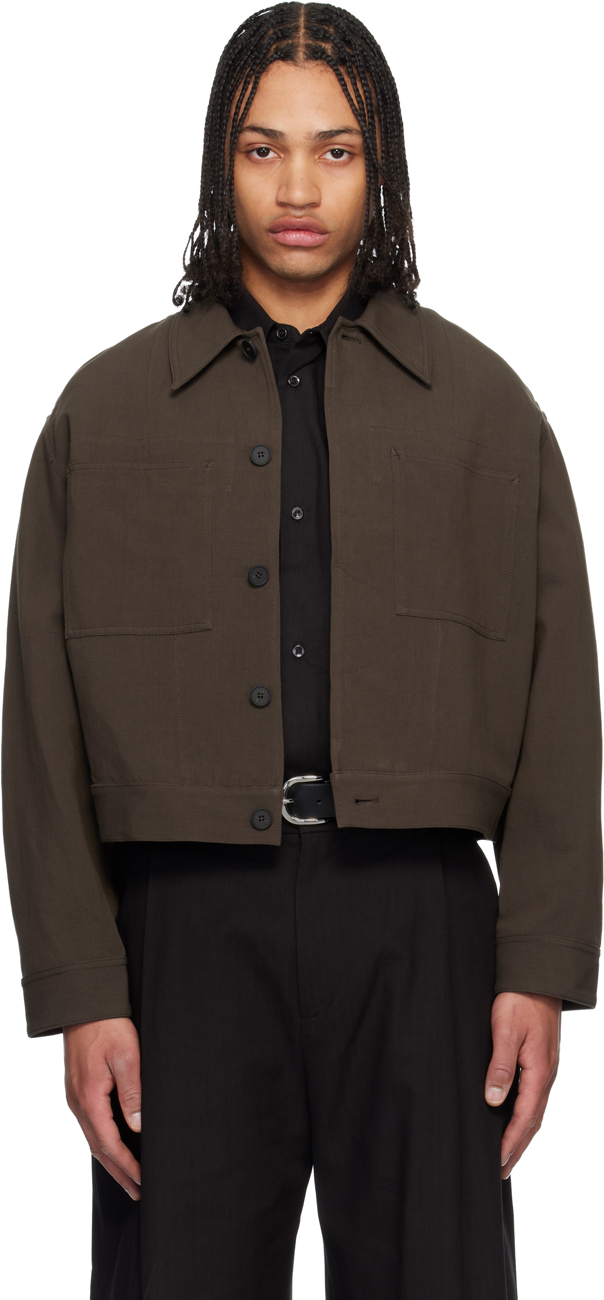 Studio Nicholson - Kenton Wool-Blend Peacoat - Blue Studio Nicholson