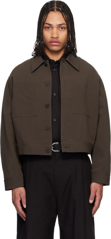 Photo: Studio Nicholson Brown Piper Jacket