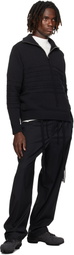 Craig Green Black Tape Knit Polo