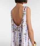 Camilla Printed cotton minidress