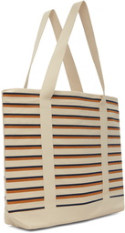 Maison Kitsuné Off-White Coffee Cup Tote