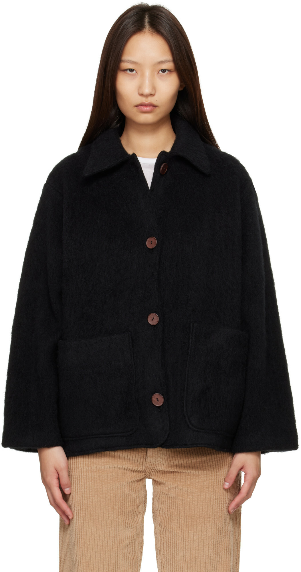 Baserange Black Umma Jacket