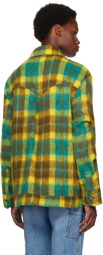 Andersson Bell Yellow & Brown Check Jacket