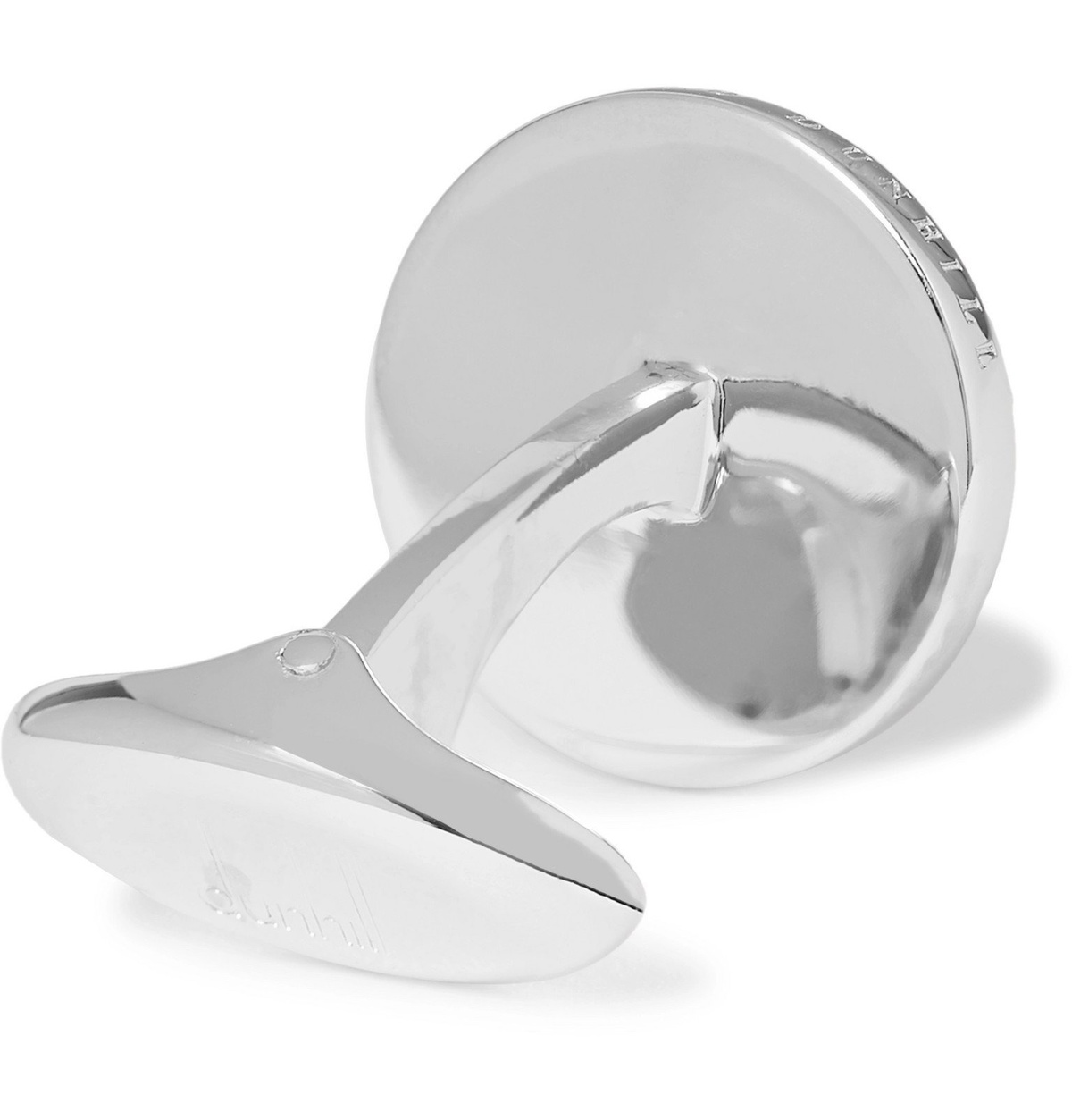 Dunhill - X-Centric Rhodium-Plated Mother-of-Pearl Cufflinks - Silver