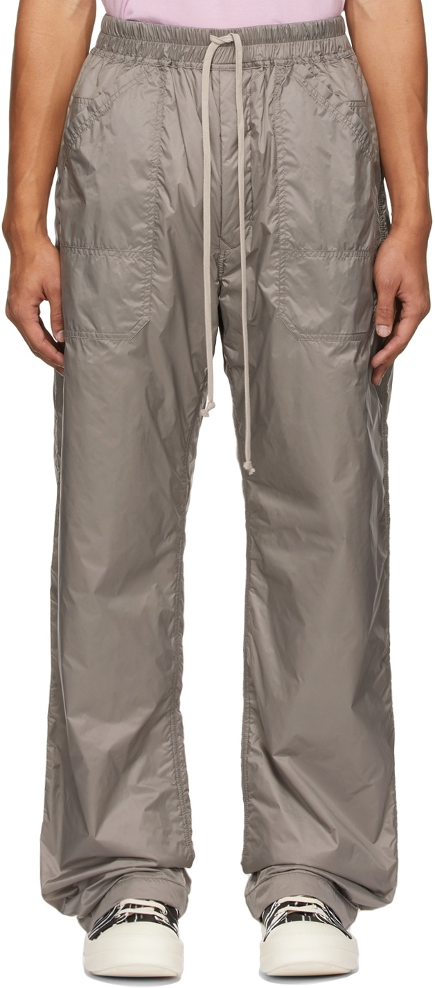 Gray Nylon Lounge Pants